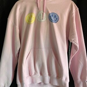 Gildan Pink Heavy Blend Hoodie